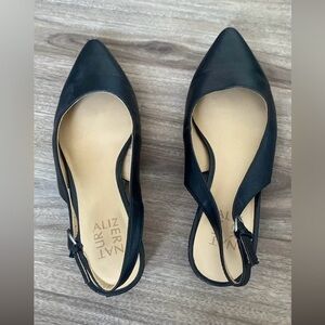 Naturalizer Black Slingback Heels